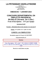 Concours X3 Départemental JP - Haveluy